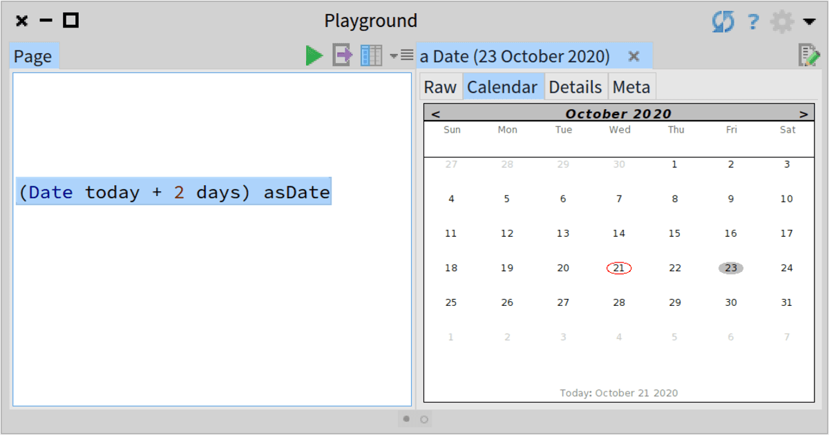 Using Pharo to Plan A Semester Schedule