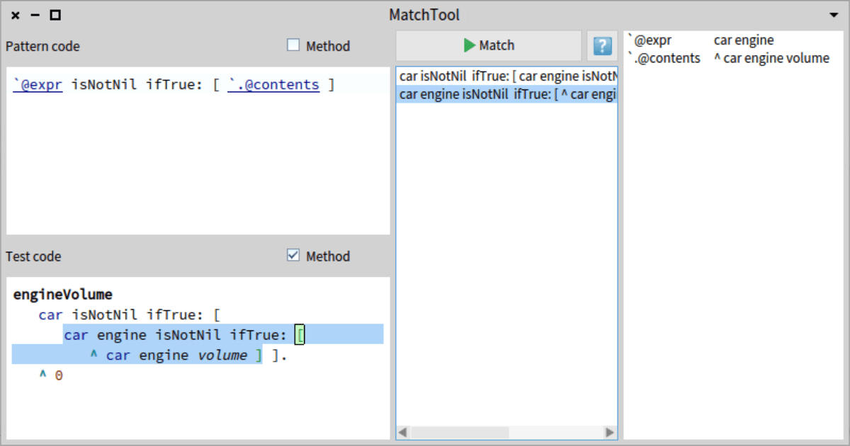 MatchTool